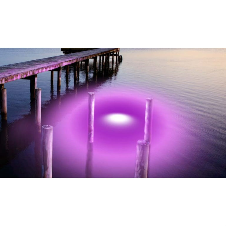 Purple Mega-Watt Underwater LED Lighting System (80 foot power
