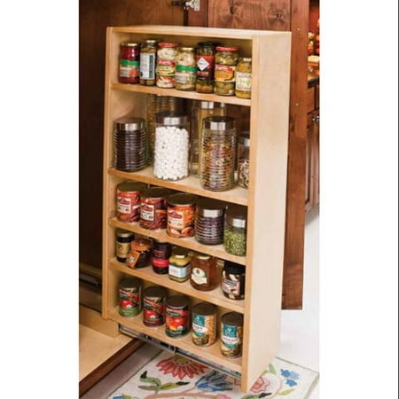 Hardware Resources Ppo2-860 8-1/2" Wide By 60" Tall Cabinet Pull Out Shelves - Wood