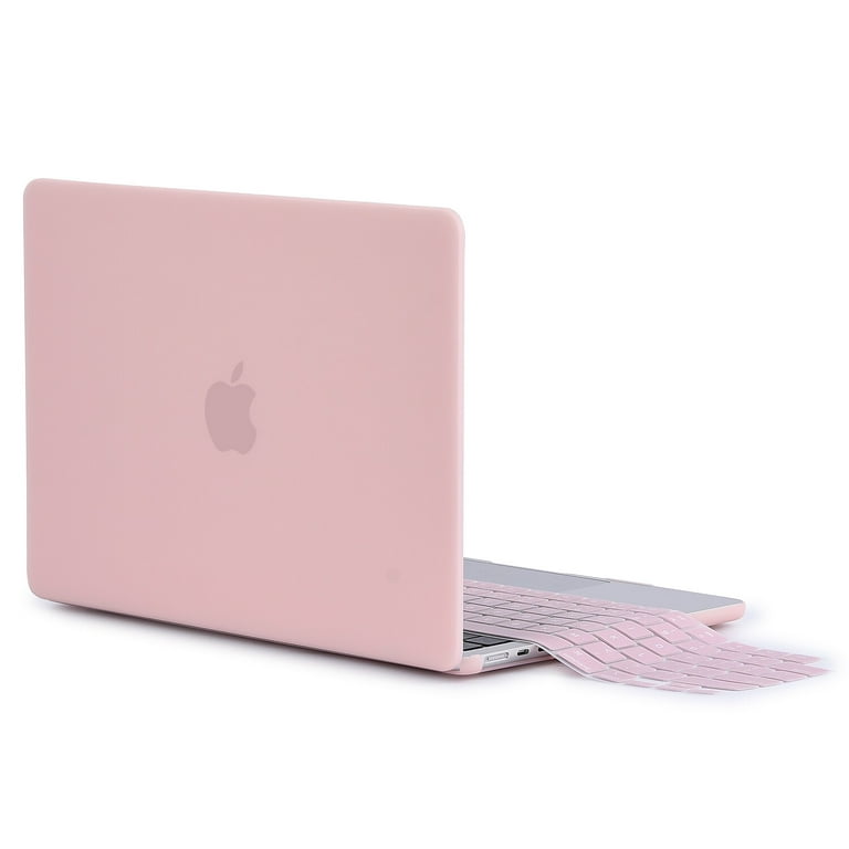 Techprotectus Hard-Shell Case with Keyboard Cover Rose Quartz Apple 13 inch MacBook Air M2, Men's, Size: One size, Pink