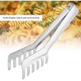 thumbnail image 2 of Spaghetti Tongs - Pasta Tongs, Stainless Steel Comb Shaped Cooking Tool, 2 of 3