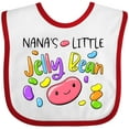 thumbnail image 3 of Inktastic Nana's Little Jellybean Cute Easter Candy Boys or Girls Baby Bib, 3 of 4