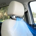 thumbnail image 5 of NWOKYZGH Car Fan with Battery, Portable Car Air Conditioner for Front or Back Seat Cooling, Easy Install Car Seat Fan, USB Car Fans That Blow Cold Air Car Essentials for Summer Road Trips, 5 of 5