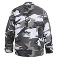 thumbnail image 5 of Rothco Color Camo BDU Shirt - City Camo, X-Small, 5 of 5