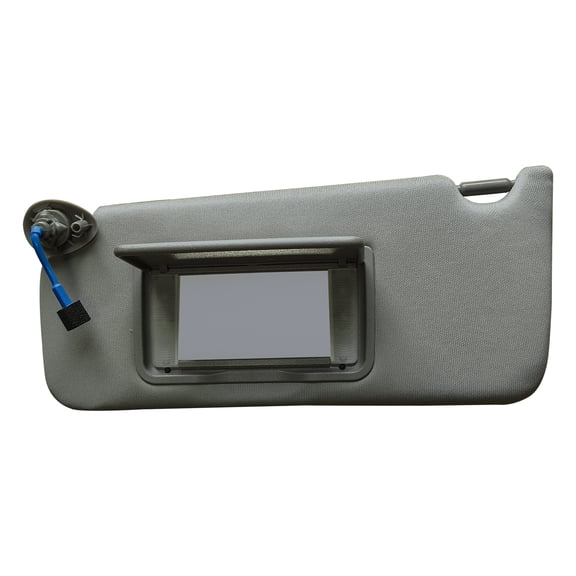 Driver Left Side Gray Sun Visor with Mirror Light Fit for Honda Accord 2013-2017 Replace 83280T2FA52ZB