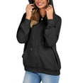 thumbnail image 6 of Zeagoo Zip Up Hoodies Coat Women Casual Jacket with Pockets Athletic Solid Long Sleeve Lightweight Oversized Sweatshirts, 6 of 7