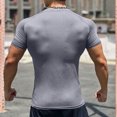 thumbnail image 6 of Wancir Mens T-Shirts Short Sleeve Shirts Moisture Wicking Active Crew Neck Tee Athletic Quick Dry Shirt S-4XL, 6 of 6