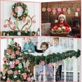 thumbnail image 7 of 36 Pieces Candy Cane Christmas Ornaments Wood Hanging Decor Xmas Tree Cutouts Peppermint for Home Party Decoration Supplies, 7 of 7