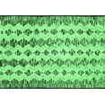 thumbnail image 1 of Ahgly Company Indoor Rectangle Abstract Emerald Green Contemporary Area Rugs, 8' x 10', 1 of 4