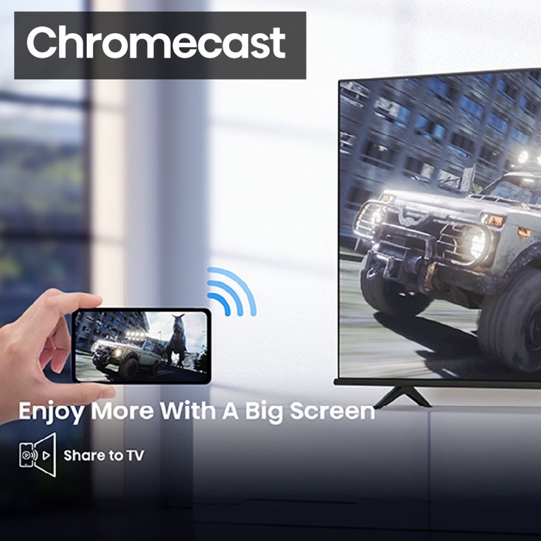 Hisense Serie A4 Smart TV Android FHD de 43 pulgadas con DTS Virtual X,  modos de juego y deportes, Chromecast integrado, compatibilidad con Alexa