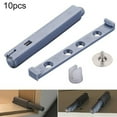 thumbnail image 4 of 10 Pcs Damper Buffer Cabinets Door Hinges Catch Plastic Push To Open System, 4 of 7