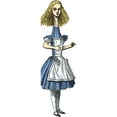 thumbnail image 2 of Wonderland Alice Quotable Notable - Die Cut Silhouette Greeting Card and Sticker Sheet, 2 of 4