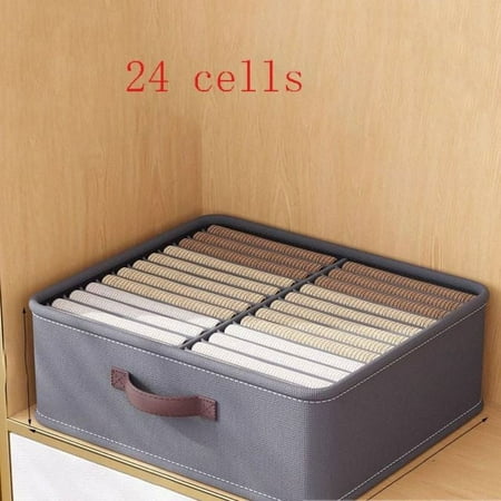 

JNZOUHA Wardrobe Clothes Storage Organizer Pants Sweater T-Shirt Storage Box With PP Board Cabinet Drawer Organizer Jeans Storage Box