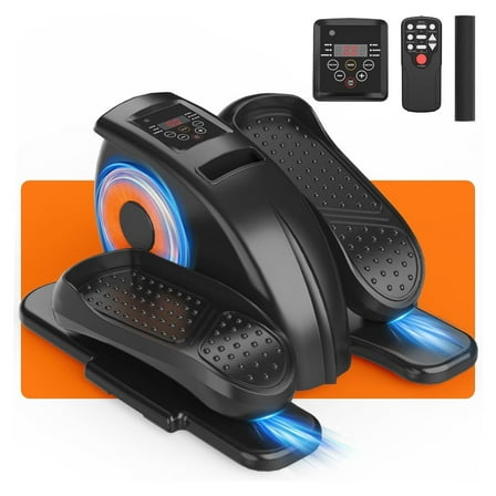 Elipse Leg Exerciser Electric Under Desk Elliptical with 12 Adjustable Speed Quiet & Portable Peddler Exerciser for Seniors with Control Leg Exerciser While Sitting for Seniors