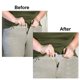thumbnail image 4 of Extensor de pantalones de maternidad, cintura elástica ajustable, extensor de cinturón de embarazo, extensor de pantalones elásticos para embarazadas, 3 uds., 4 of 5