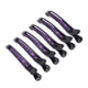 thumbnail image 4 of Salon 6 Piezas Pinza Para El Cabello Profesional Salón Portátil Para El Hogar Juego De Pinzas Para El Cabello Herramienta De Peinado Para Corte De Cabello Negro Púrpura, 4 of 7