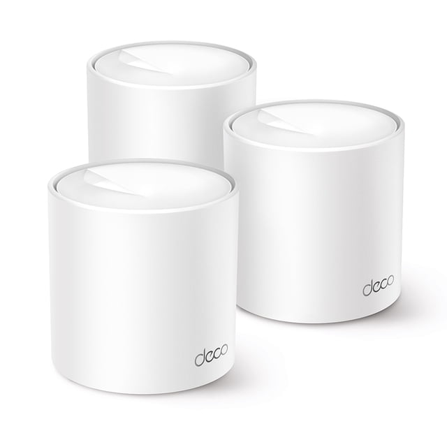 ROUTER TP LINK MESH DECO X10 3 PACK WIFI DUAL BAND AX1500