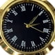 thumbnail image 4 of Pack de 2 Reloj Insertar Reloj Esfera Metal Mini Reloj Reloj Ajustar Movimiento, 4 of 5
