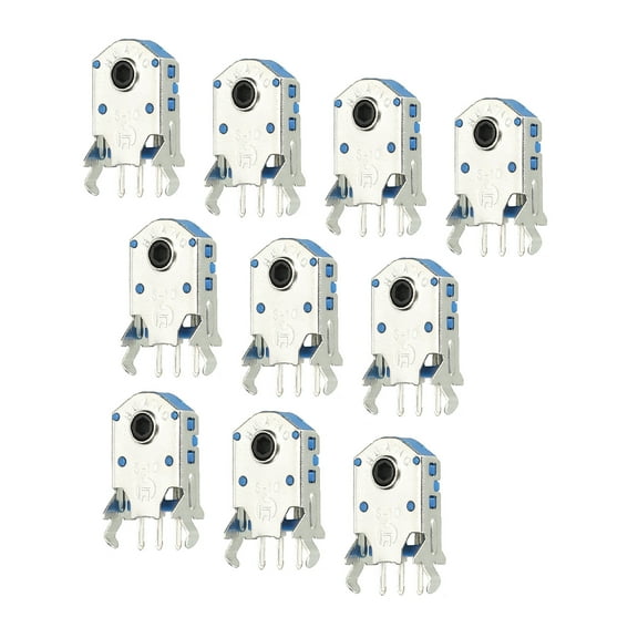 Uxcell Mouse Wheel Encoder 10mm 300W Time Accurate Decoder Rotary Mouse Scroll Wheel Encoder 10 Pcs