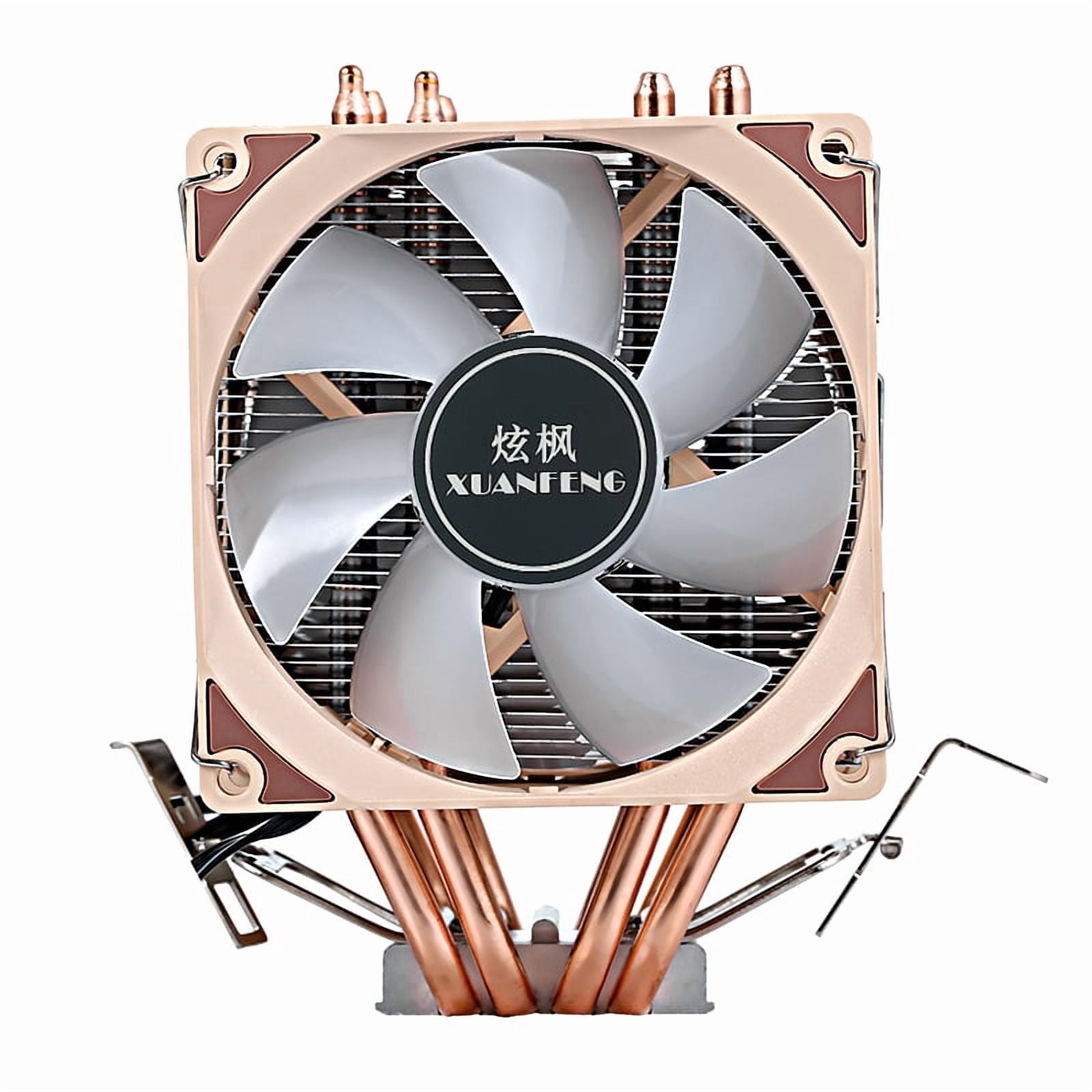 Air-cooled CPU Cooling Fan Twin Towers 4 Heat Pipe Cooler PWM Suitable For Installing LGA2011 2099 2066 x79 x99 x299 E3 E5 AMD