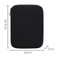 thumbnail image 2 of TEHAUX Cable Bag Storage Pouch Black Polyester 1Pack For Everyday Use, 2 of 7