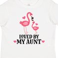thumbnail image 4 of Inktastic My Aunt Loves Me Flamingo Niece Girls Toddler T-Shirt, 4 of 5
