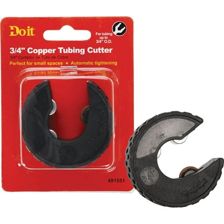 

1PACK Do it Spring Loaded 3/4 In. Copper Tubing Cutter