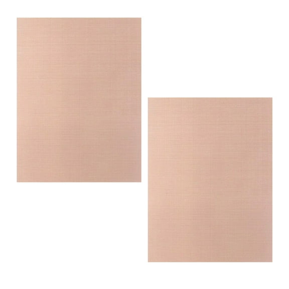 Worgeous NonStick BBQ Grill Mat Cloth for Cooking Beige Easy to Clean Reusable 2Pcs