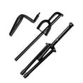 thumbnail image 4 of Foldable Tripod Guitar Stand Holder Rack with Security Strap for Acoustic Electric Classical Guitar or Bass, 4 of 7