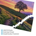 thumbnail image 3 of 1000 PCS 1000 Piece Wooden Puzzles Sunset Mountain Road Scenery,Stunning Artwork,Charm Scenery Photography,Modern Art Scenery Stress Relieving Puzzle 1000 Piece,Creative Activity Hobbies For Adults, 3 of 6