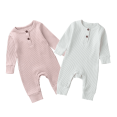 thumbnail image 1 of PatPat Baby's Cotton Knitted Style Solid Cardigan Long-sleeve Jumpsuit, 1 of 8