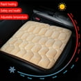 thumbnail image 6 of Heated Car Seat Cushion - 12V/24V Dual Voltage with Massage & Ventilation (131℉ Fast Heating, Non-Slip Silicone Base), 6 of 9