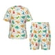 thumbnail image 1 of Balery Dinosaur Conjunto de Pijama Infantil de Manga Corta con Estampado – Ropa de Dormir de Algodón Suave-Large, 1 of 6