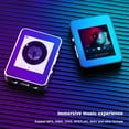 thumbnail image 3 of Mini MP3 Numérique Rechargeable Lecteur de Musique Portable Poche Course Sport Radio 128G Expansion Image Navigation Enregistreur Argent 4G, 3 of 9
