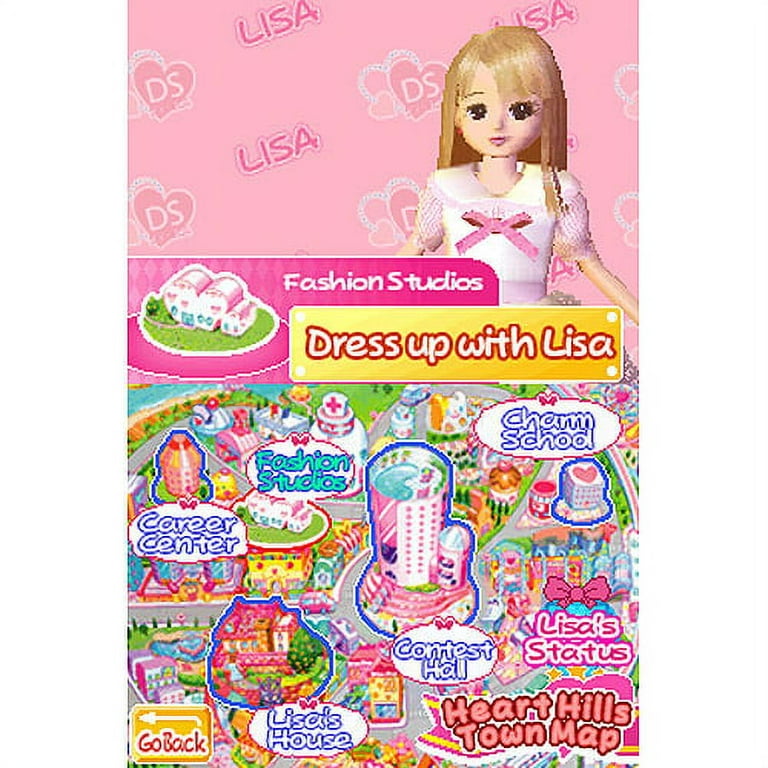 Lovely Lisa Nintendo DS Video Game Complete With Game, Case