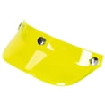 thumbnail image 2 of Mistaha Motorcycle Helmet Sun Visor Yellow - Retro Style Design for Forehead and Eye Protection - Anti-UV, Anti-Fog, Anti-Scratch - Universal 3-Snap Flip Up - Strengthened Polycarbonate - Fits Open, 2 of 6