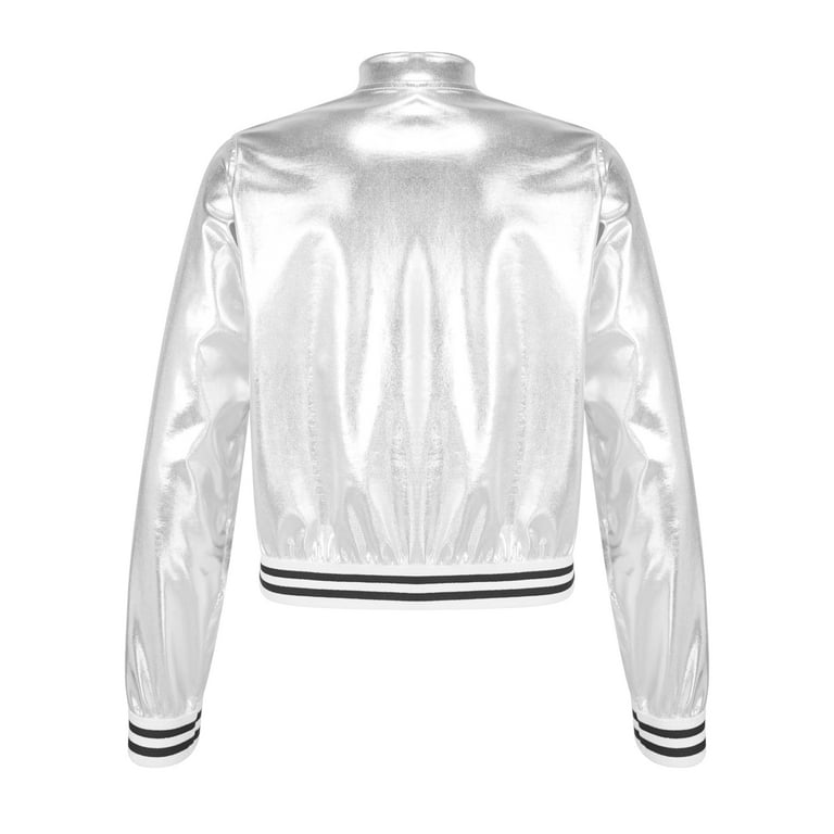 ジャケット・アウター KEMBANG KECIL zip up Bomber jacket Amazon.com: Springcmy Women Y2k Oversized Varsity Jacket