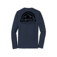 thumbnail image 2 of Gravity Outdoor Co. Long-Sleeve Shirt - Deep Navy - Black Logo - M, 2 of 2
