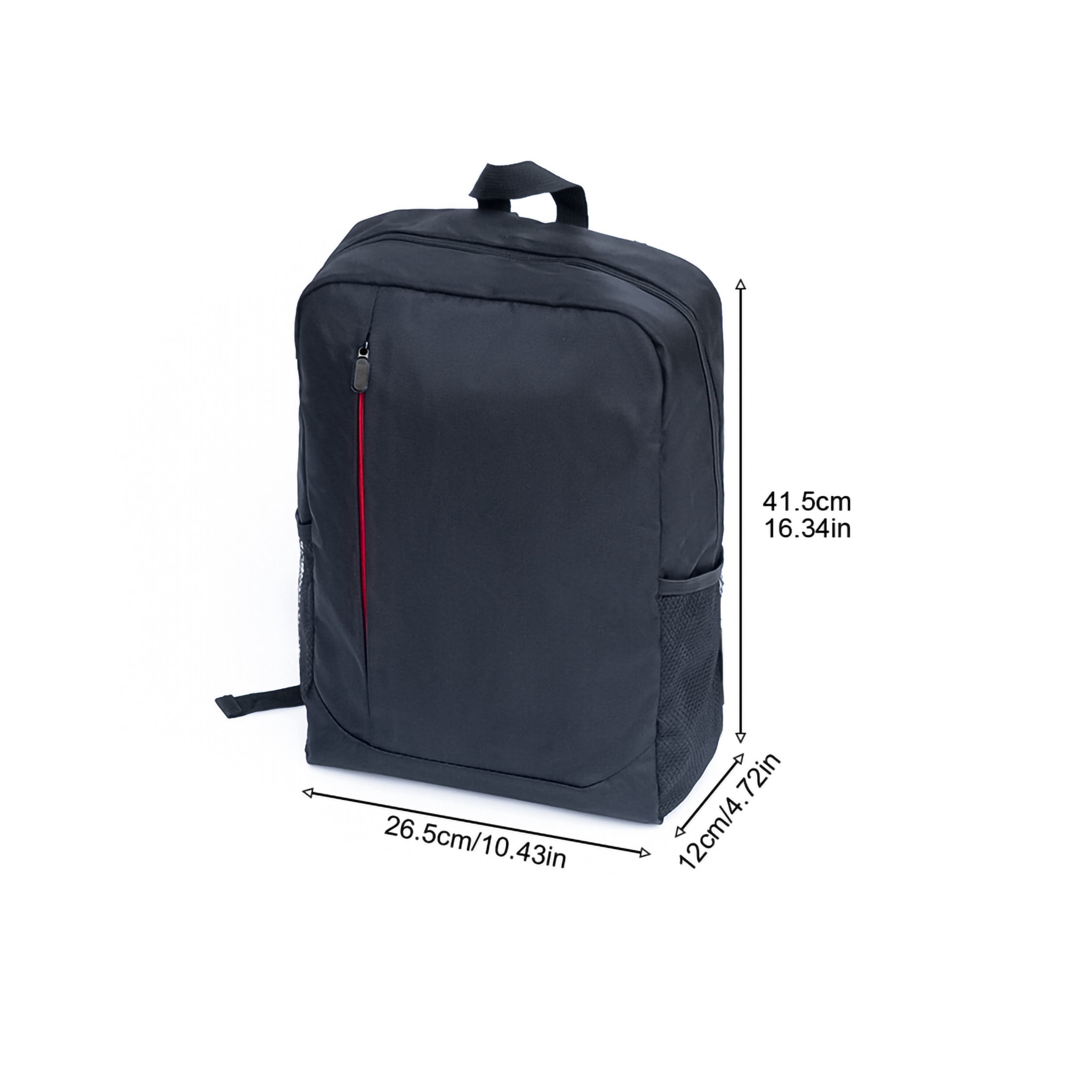 Noble House 3-Piece 20" & 24" Softside Oxford Luggage Set with Backpack, Expandable Spinner Suitcases, Black