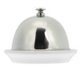 thumbnail image 1 of MasteelfCA 1Pc Butter Dish Ceramic Dish with Stainless Steel Lid Beef Tallow Storage Bowl, 1 of 7