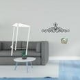 thumbnail image 2 of Mesita de noche,Mesa auxiliar de acrílico transparente,mesa auxiliar transparente de 2 niveles,Decoración de pared con pergaminos,Decoración de pared con pergamino,arte rústico de, 2 of 8