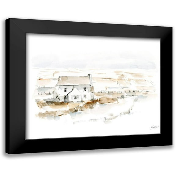 Harper, Ethan 14x12 Black Modern Framed Museum Art Print Titled - Neutral Farmhouse I