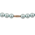 thumbnail image 4 of Ratnavali Jewels Shell Cultured 10mm Pearl Necklace for Women With Hook Earrings, 4 of 5