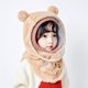 thumbnail image 1 of Gorro de invierno para niños, cálido, resistente al viento, con cinturón protector, máscara para niños y niñas, bufanda gruesa que cubre la cara, gorro integrado, 1 of 6