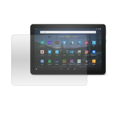 KIQ Premium Screen Protector for Amazon Kindle Fire HD 10 Plus [2021], HD Anti-Scratch Bubble Free Tempered Glass [1-Pack]