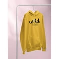 thumbnail image 3 of Wild Flower Single Daisy Hoodie Women -Image by Shutterstock, Female 3X-Large, 3 of 4