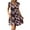 Pink, variant on Nmnitkp Summer Dresses for Women 2026 Fashionable and Beautiful Dresses for Women Floral Print Elegant Deep V Neck Fashion Short Sleeve Dress Multicolor,2XL
