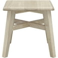 thumbnail image 4 of eHemco Solid Hardwood Step Stool with Double Cross Brace Support for Adults and Kids, 12.25 Inches, Unfinished, 4 of 5