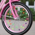 thumbnail image 5 of 36 piezas de plástico multicolor para radios de bicicleta, estrellas, cuentas, clips para radios, adornos para decoración de bicicletas infantiles (colores variados), 5 of 5