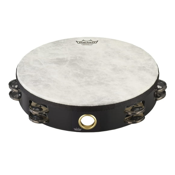 Pandereta Remo TA-5210-70 Fiberskyn Quadura Black 10