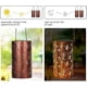thumbnail image 3 of 7 inch Solar Lantern, Metal Solar Lanterns Garden Lights, IP65 Waterproof Hollowed-Out Table LED Lantern Decor, Mother Women Gifts, 3 of 5